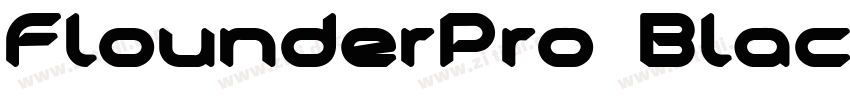 FlounderPro Black字体转换